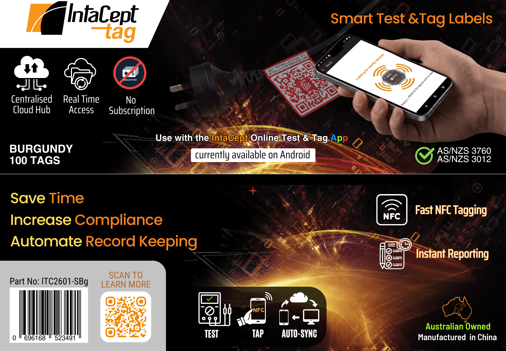 IntaCept Smart NFC Test & Tag - Coming Soon