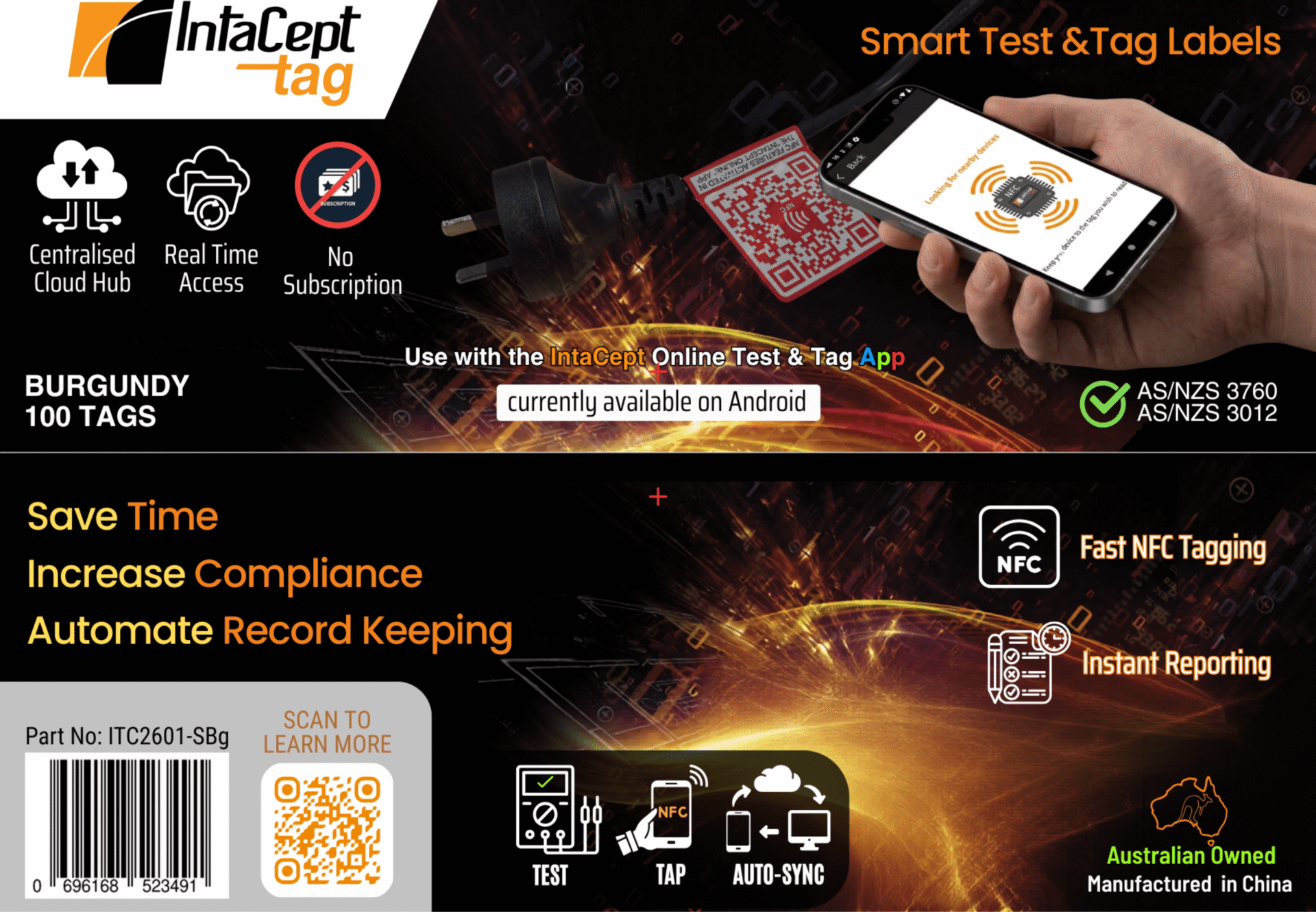 IntaCept Smart NFC Test & Tag - Coming Soon
