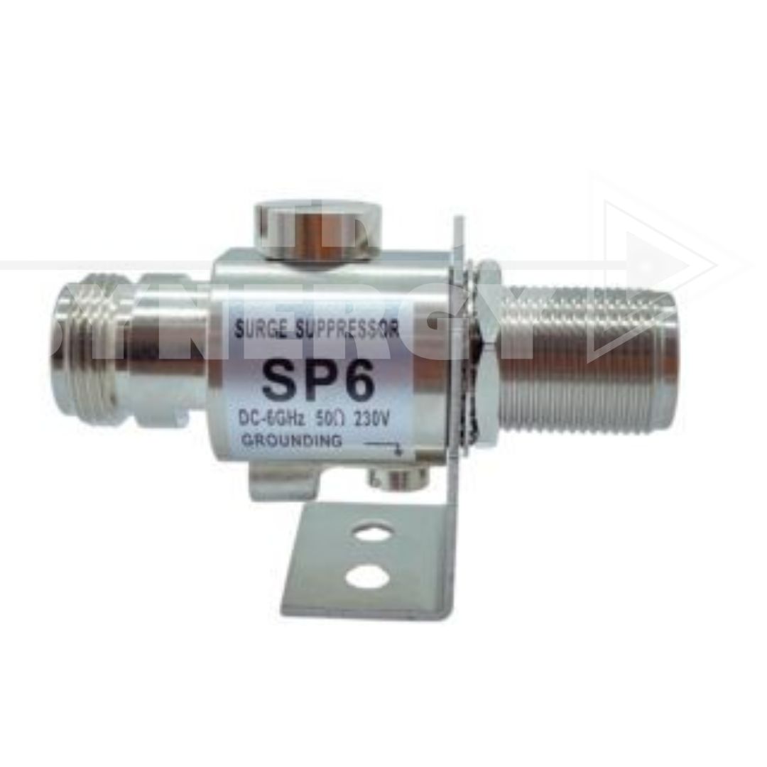 Laird TE Connectivity SP6-230-BFF bulkhead coaxial surge protector product photo
