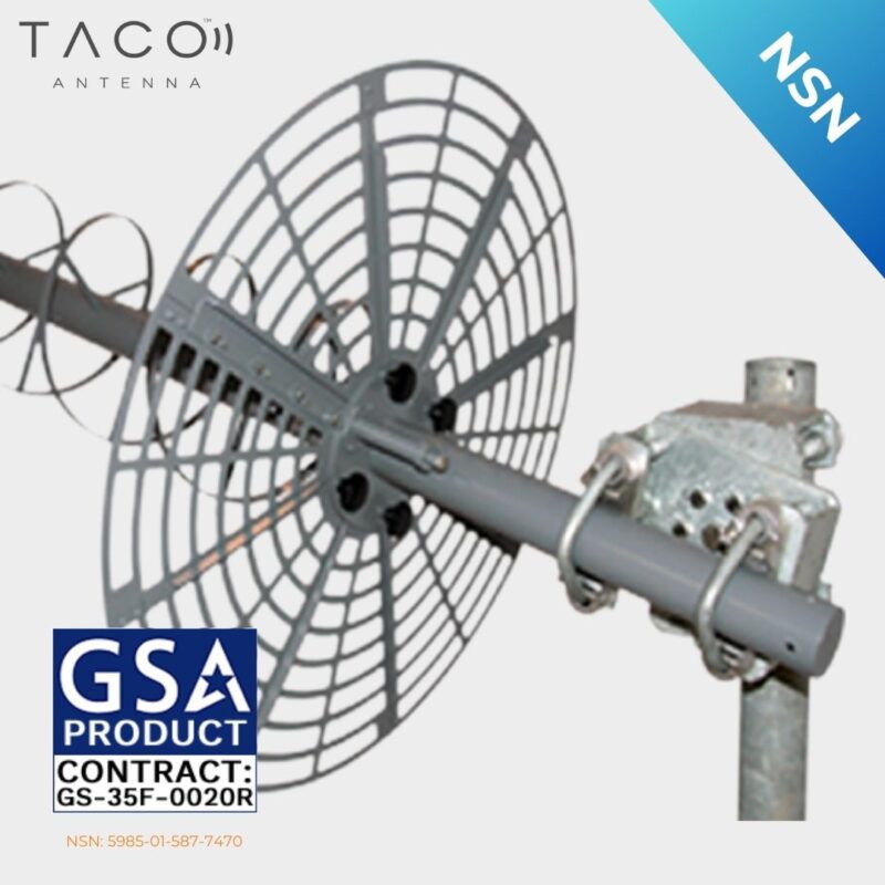 Model AM-1 MUOS SATCOM Fixed Helical Mast Mount