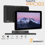 RUGGEDTAB 10″ Panel Mount PC – Windows 10 Pro | 700NIT | 8+128 | 4G (PPC10J)