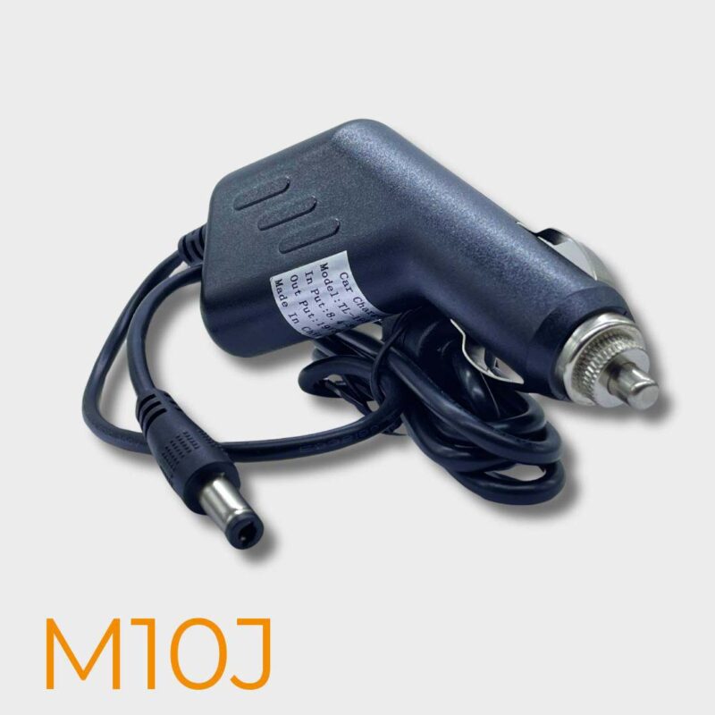 5.5MM Plug Cigarette Car Charger for the M10J