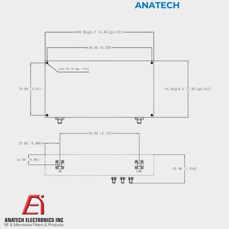 ANATECH -  2490.5 MHZ CAVITY BAND PASS FILTER - Image 2