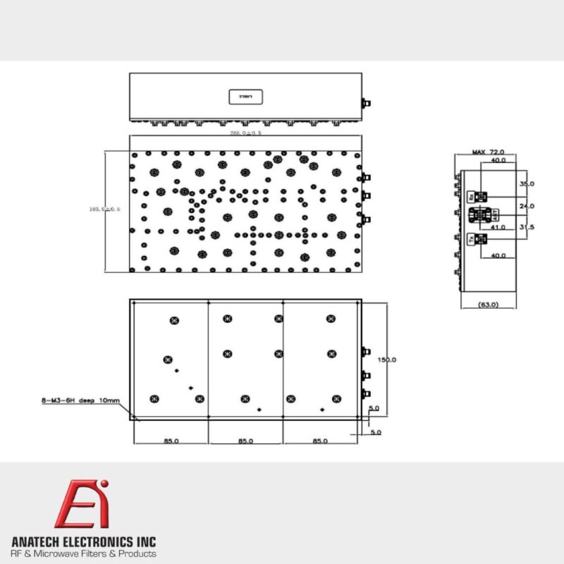 ANATECH - 450 MHZ, BLOCK D, DUPLEXER - Image 2