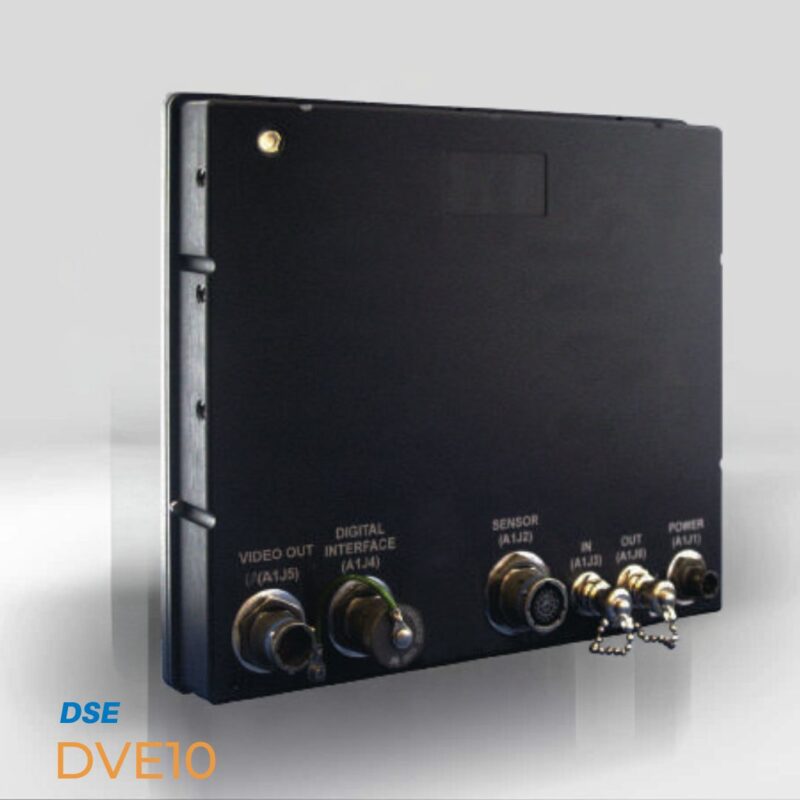 DSE DVE10 - Drive's Vision Enhancer Display with composite video, RS422 Input - Image 2