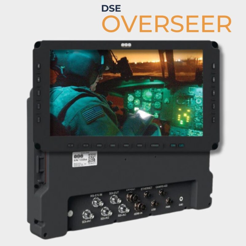 DSE OVERSEER - 1080p High-Def Rugged Monitor and DVR Series