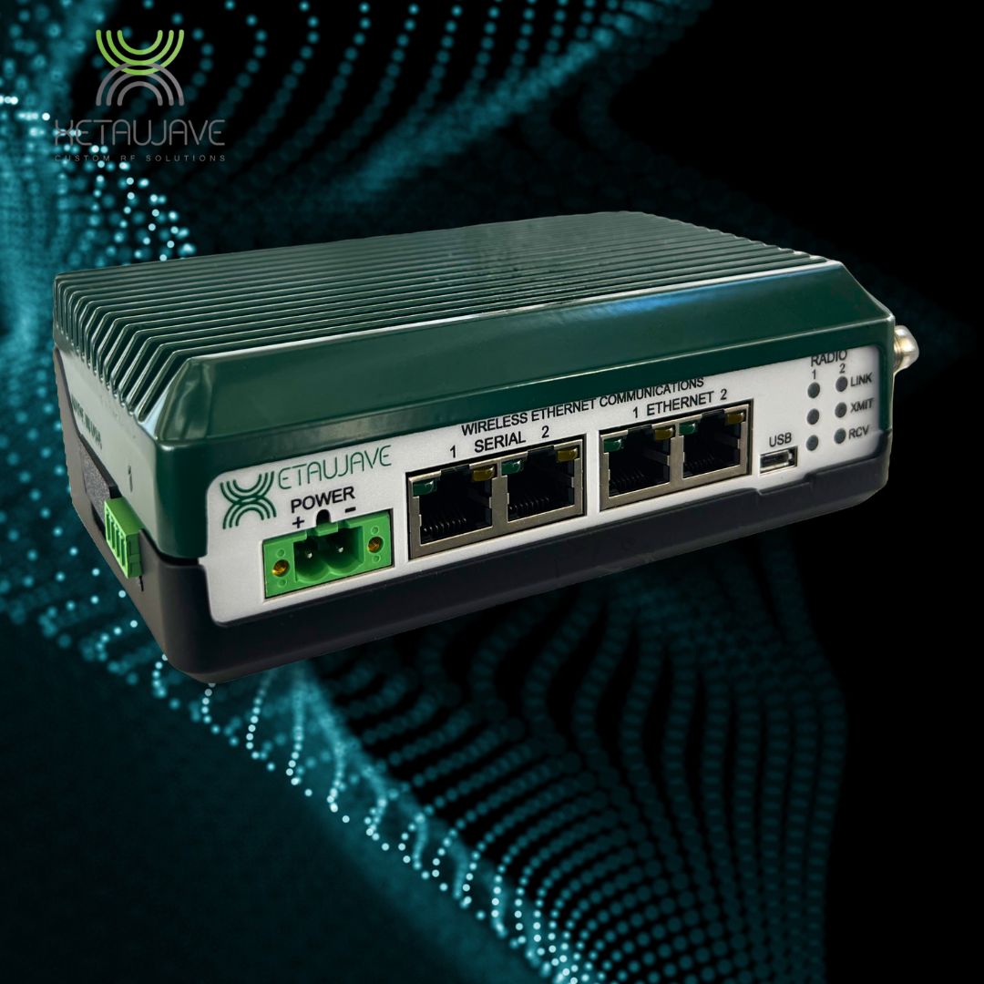 XetaWave XETA4B-22MMDFB 450-470 MHz UHF Ethernet Radio Metal Enclosed SCADA Modem
