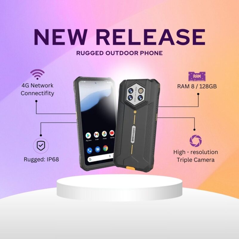 ONERugged P1 Outdoor IP68 Rugged Phone