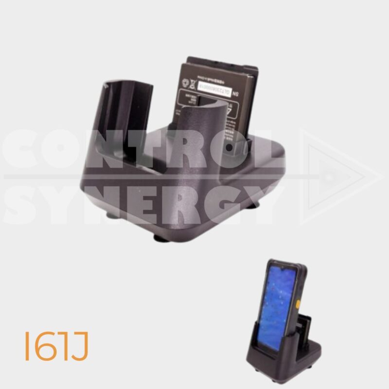 Desk dock charger for the I61J Handheld | Simultaneously charge device & Spare battery