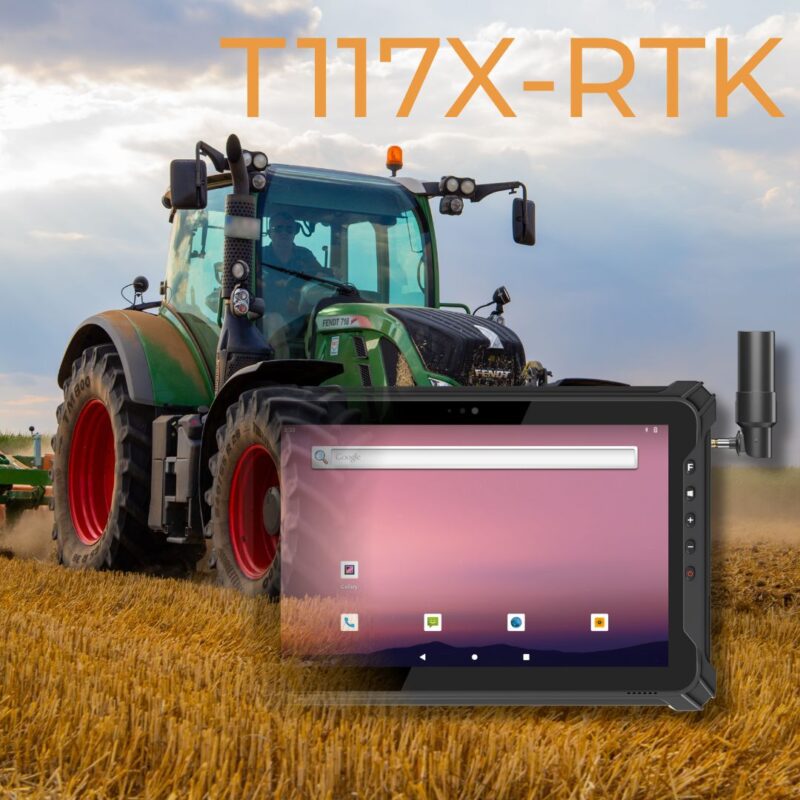 RuggedTab 10.1" IP65 Rugged Table -ARM (OCTA Core) Android 12 GMS | Extension Interface option available | Operation -20 °C ~ 60 °C (T17X-RTK)