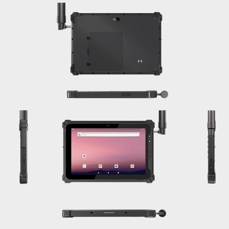 RuggedTab 10.1" IP65 Rugged Table -ARM (OCTA Core) Android 12 GMS | Extension Interface option available | Operation -20 °C ~ 60 °C (T17X-RTK) - Image 3