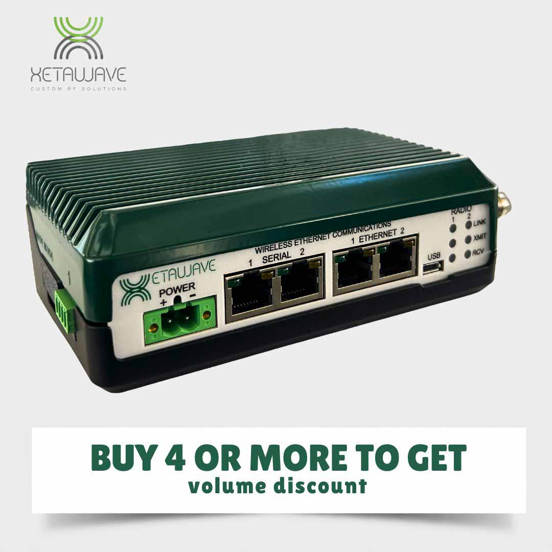 XetaWave XETA9-22IMDFC-IO | 900 MHz ISM Radio with I/O