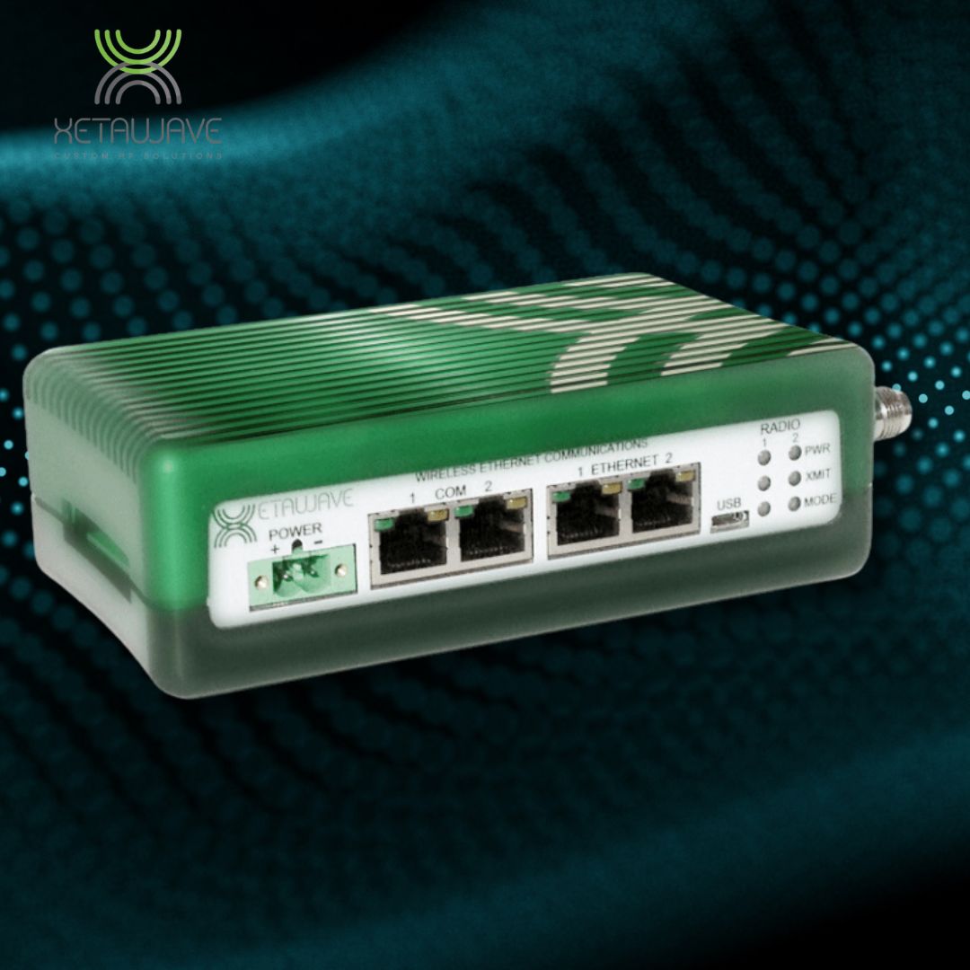 XetaWave XETA4B-22MMDFB-IO 450-470 MHz UHF Ethernet Radio with 8 Programmable I/O