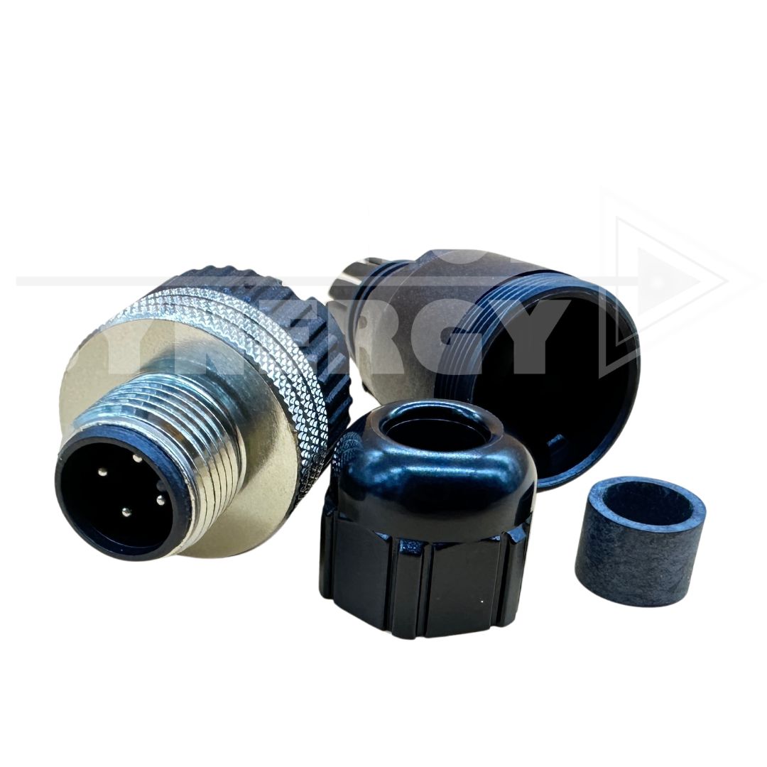 Brad Harrison Woodhead 8A4006-31 Micro-Change M12 4-pole field attachable connector product photo