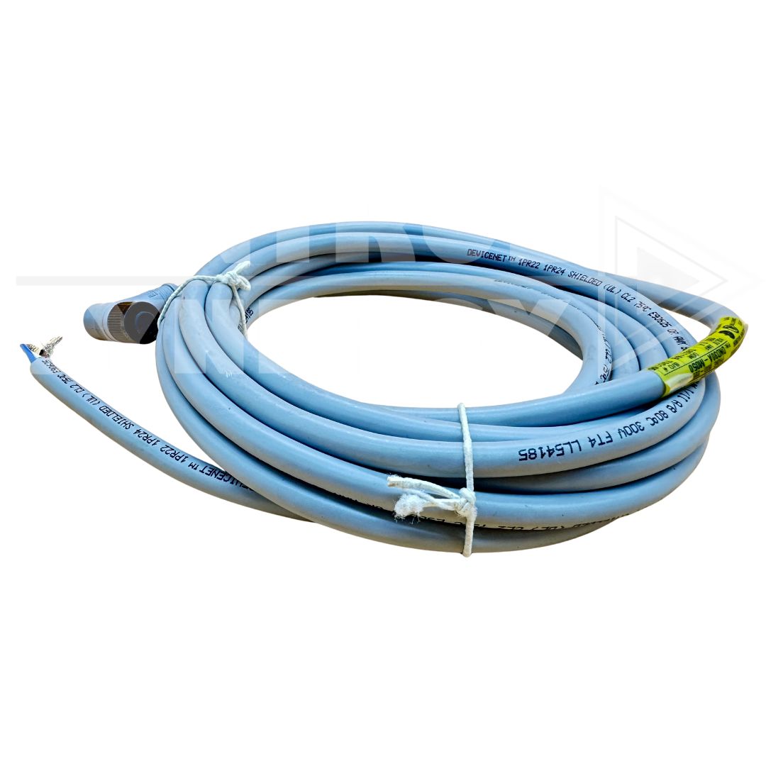 Brad Harrison Woodhead DND30A-M050 DeviceNet Micro-Change 90 degree cordset product photo