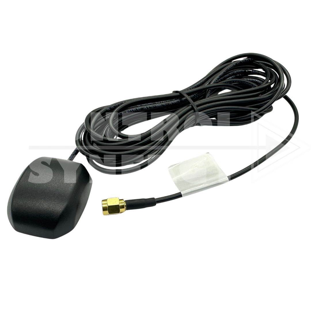 Laird TE Connectivity GPS15MGSMA micro GPS antenna with magnetic mount product photo